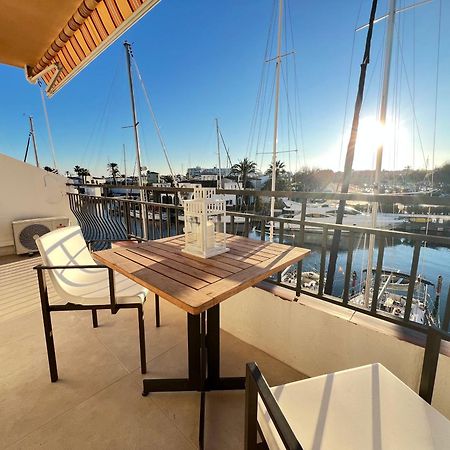 Estudio Frente Al Canal Con Terraza Ampuriabrava Exterior foto